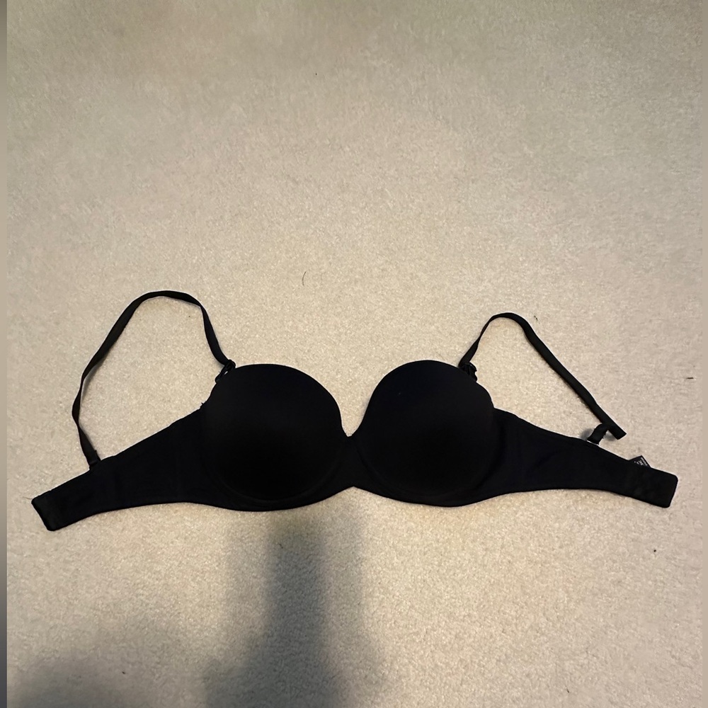 Victoria’s Secret Very Sexy Push-Up Strapless Bra, black 34c